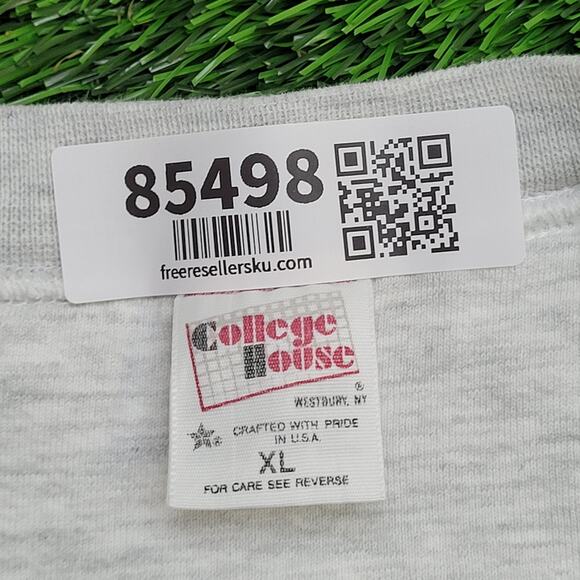 Vintage 1994 Hoopeston Area High-School Sweatshirt XL 24x26 Gray - Picture 11 of 16